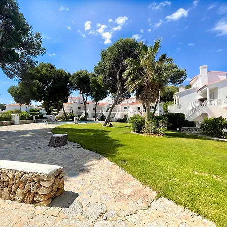 Lia En Port Addaia, Piscina Y Barbacoa, Perfecto Vacaciones Lejlighed *