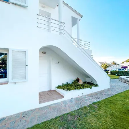 Lia En Port Addaia, Piscina Y Barbacoa, Perfecto Vacaciones Appartement