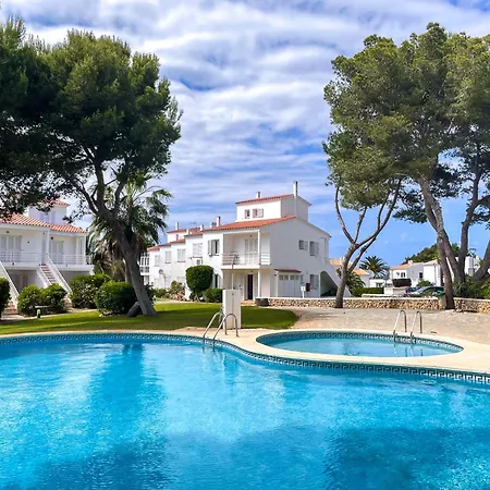 Lia En Port Addaia, Piscina Y Barbacoa, Perfecto Vacaciones Apartamento