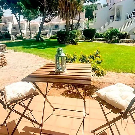 Lia En Port Addaia, Piscina Y Barbacoa, Perfecto Vacaciones Apartamento